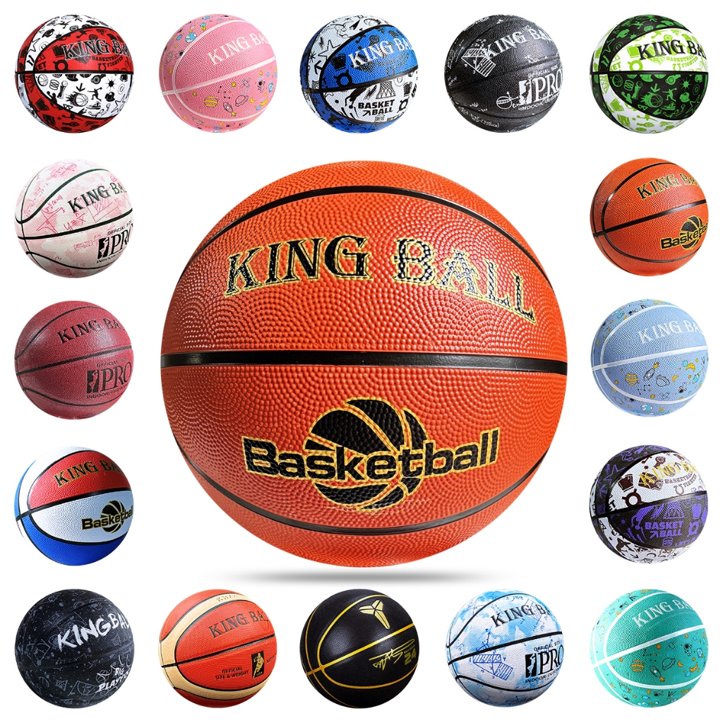 Bóng Rổ Da Cao Su King Ball Size Số 5 6 7 Banh Bóng Rổ Trẻ Em Nam Nữ ...