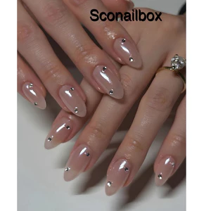 NAIL BOX THẠCH NUDE TRÁNG GƯƠNG BASIC SÁNG DA