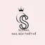 NAIL BOX MẮT MÈO NUDE TRÁNG GƯƠNG ĐÍNH ĐÁ.