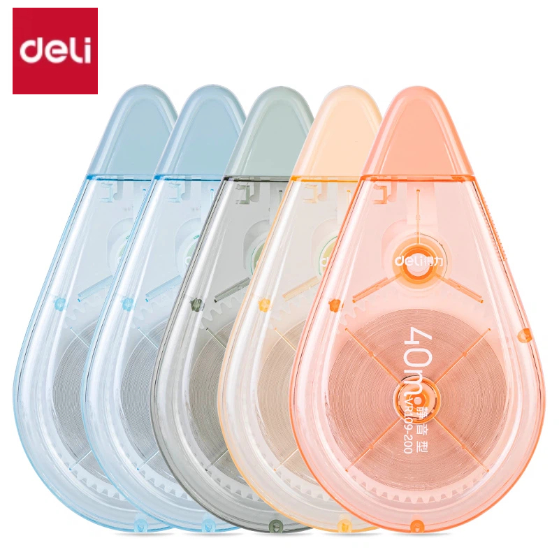 Bút Xóa Băng Deli 20m/40m – Xóa Sạch, Khô Nhanh