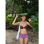 2Soonsumff Set bikini 3 mảnh áo bra quần lót chấm bi kèm khăn quấn sexy bộ đồ bơi cá tính phong cách Y2K