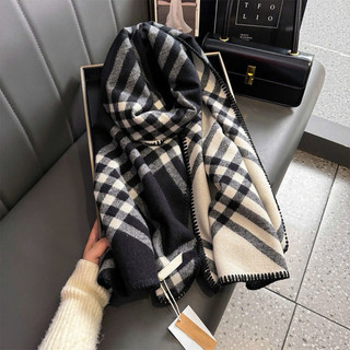 Khăn dạ kẻ HÀN QUỐC siêu đẹp hot hiyt đây r ạ