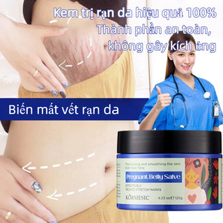 Kem Rạn Da cho bà bầu Loại bỏ sẹo sau khi mang thai Kem Chống Rạn Da 120g Giảm Rạn Hiệu Quả, Phục Hồi Da Nhanh Chóng