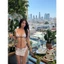 2Soonsumff Bộ bikini 3 mảnh họa tiết gấu cute buộc dây sexy bộ đồ bơi cao cấp cho nữ