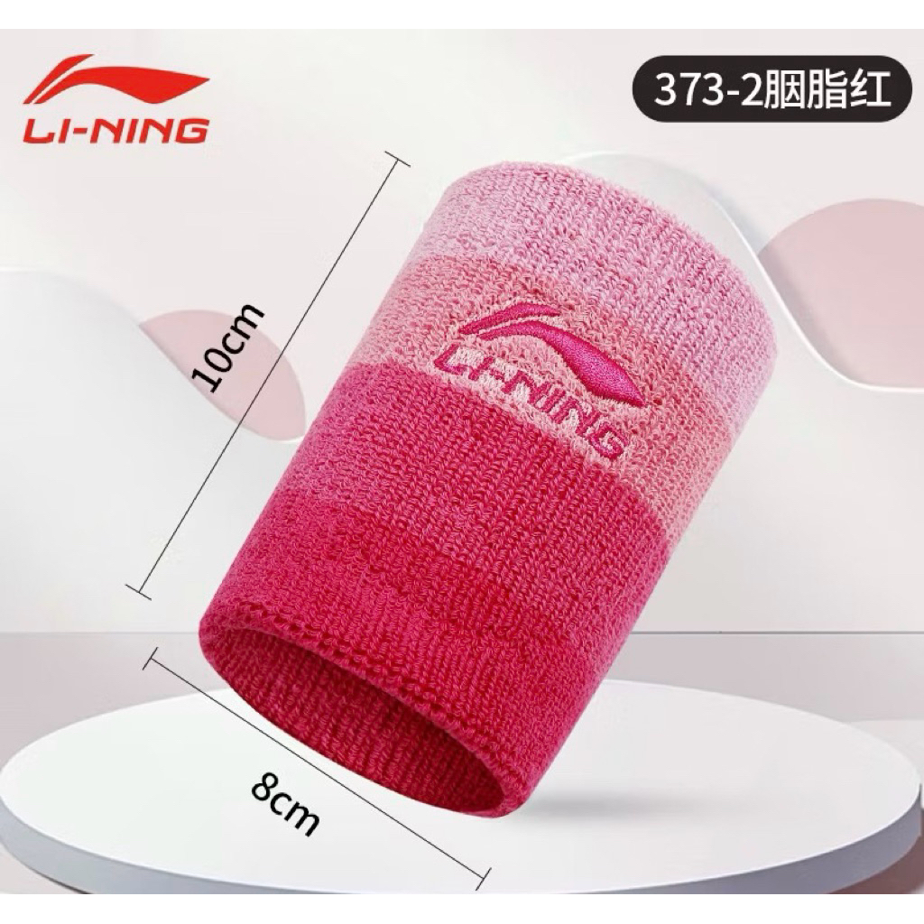 🆘Băng cổ tay Lining, băng bảo vệ cổ tay thấm mồ hôi/Tennis gym yoga,Pickle balld