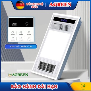 Đèn Điều Hòa Phòng Tắm Agreeno 300-AG-1 - Thắp Sáng, Sưởi Ấm, Quạt Mát, Hút Ẩm, Chỉ Trong Một Chạm