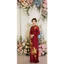 Áo dài mẹ sui lụa Ruby Cao cấp thêu và đính tỉ mỉ sang trọng MC09