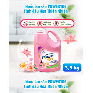 Nước lau sàn POWER100 Tinh dầu Hoa Thiên Nhiên