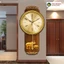 Đồng Hồ Treo Tường Voi Vàng Phước Lành Gỗ Và Hợp Kim Crôm VIVA DECORA V6533V