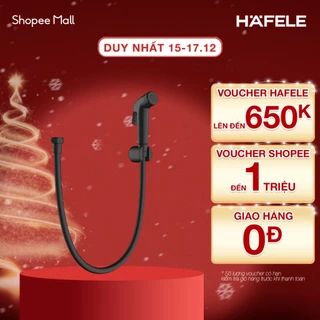 Vòi xịt vệ sinh Chiba Đen 589.34.922