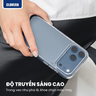 Ốp Lưng Trong Suốt Likgus Vòng Từ Tính Cho iPhone 17 Pro Max Không Ố Vàng