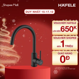 Vòi bếp Hafele HT21-CH1F220C 577.56.300 màu đen