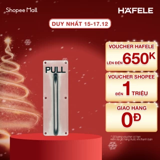 Bảng Kéo Cửa Với Tay Nắm Hafele 987.11.240