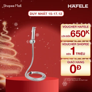 Vòi xịt vệ sinh bằng nhựa, màu chrome HÄFELE 485.95.081