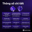 Switch UFO Từ Tính Gravastar Hall Effect Chính hãng Cho Bàn Phím HE – Linear – 100 Triệu Nhấn - CooBeStore