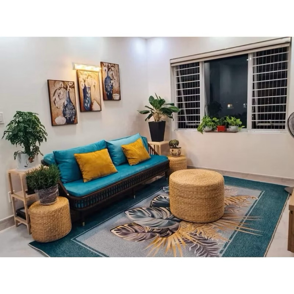 Đôn lục bình,  Đôn / Đệm / Bàn Trà Lục Bình Đan Thủ Công Cao Cấp Hàng Xuất Khẩu ( Hàng Loại 1 )