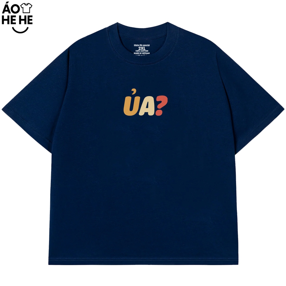 Áo Thun In Chữ Hài Hước Ủa Câu Nói Text Hài Vui Nhộn Meme Dành Tặng Bạn Bè Form Rộng Cotton 250gsm
