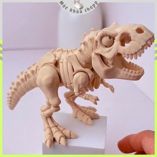 Đem Khủng Long Bạo Chúa T-Rex Vào Bàn Học - Mô Hình Trang Trí Sáng Tạo - Quà Tặng - xương hóa thạch