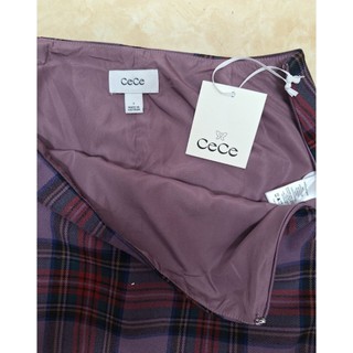 Chân váy bút chì sọc caro vnxk dư cece