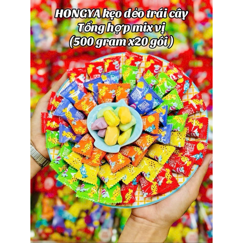 Kẹo Dẻo Vị Trái Cây ăn vặt TQ