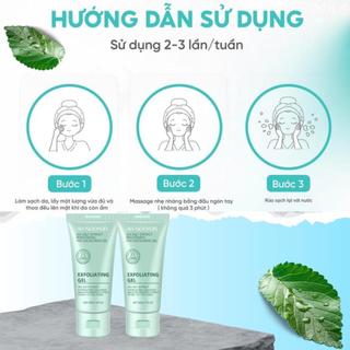 AWSOOYOR tẩy tế bào chết cho mặt và cơ thể thảo mộc 50g công thức lành tính, kiểm soát dầu, da vẫn ẩm mịn