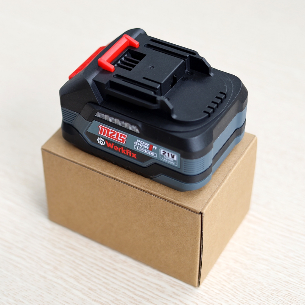 Combo Pin Sạc WORKFIX WF-BK4000PLUS 10 CELL PLUS 21V – 4.0Ah Pin Lithium hiệu năng cao Bền Bỉ