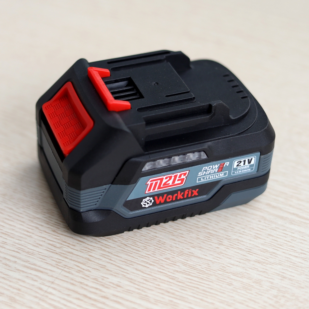 Combo Pin Sạc WORKFIX WF-BK4000PLUS 10 CELL PLUS 21V – 4.0Ah Pin Lithium hiệu năng cao Bền Bỉ