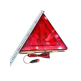 Đèn tam giác điện nhỡ kích thước 30x30x30 cm  12v, 24v, đèn tam giác cảnh báo dùng cho xe ô tô xe tải