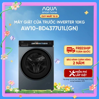[SẢN PHẨM MỚI 2025] Máy giặt cửa trước inverter 10kg AW10-BD4377U1L(GN) - Tự động phân bổ nước giặt - Có đèn chiếu sáng