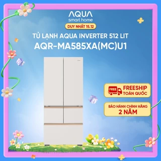 Tủ lạnh AQUA Inverter 512 lit AQR-MA585XA(MC)U1 - Làm đá tự động - Bảo hành 2 năm