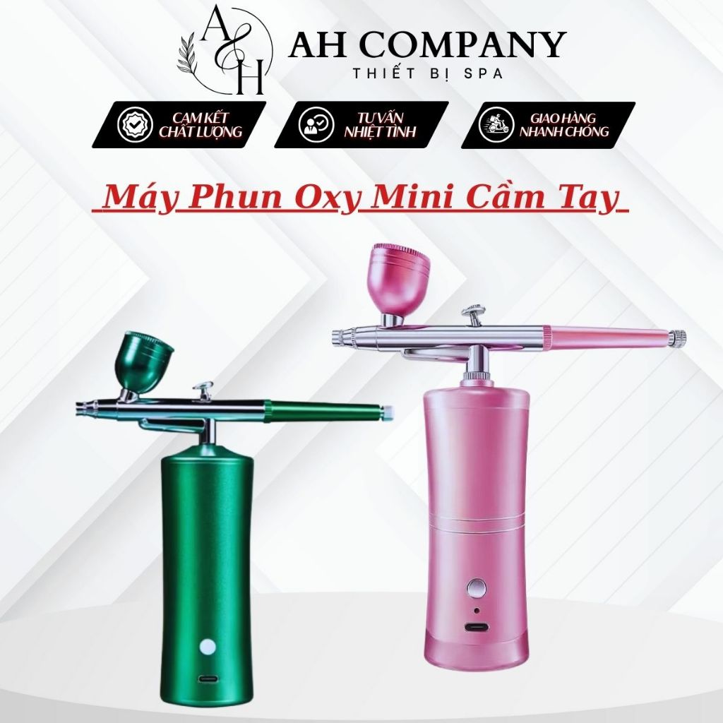 Máy Phun Sương, Máy Phun Oxy Mini Cầm Tay, Thiết Kế Nhỏ Gọn Dùng Phun Tinh Chất, Dưỡng Chất, Nano
