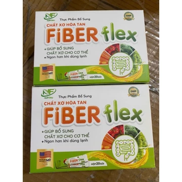 Thực phẩm bổ sung chất xơ hòa tan Fiber Flex HỘP 20 GÓI
