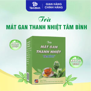 Trà mát gan thanh nhiệt Tâm Bình (1 hộp 20 túi lọc) – Thưởng thức vị trà thơm mát, thư thái tự nhiên