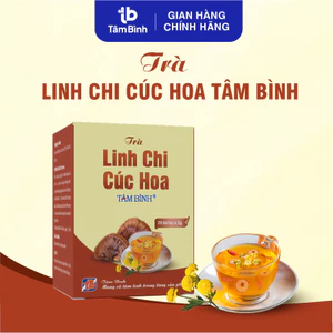 Trà Linh chi cúc hoa Tâm Bình - Thưởng trà, thưởng cả bình yên