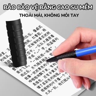 Bút bi gel bấm - Combo 30 bút ngòi 0.5mm mực xanh bền màu, dụng cụ học tập giá rẻ cho học sinh