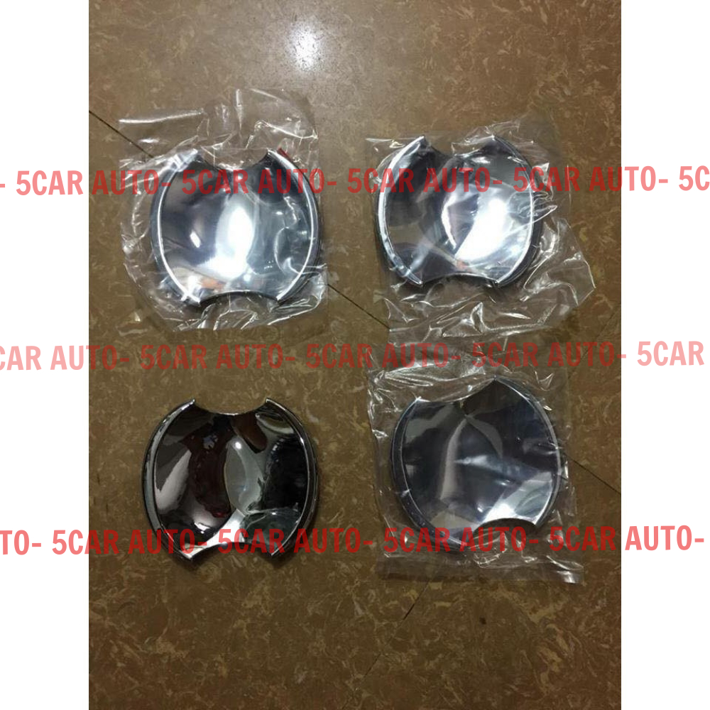 Bộ ốp hõm cửa + tay cửa mạ crom xe KIA CERATO / FORTE 2008-2013- Hàng cao cấp