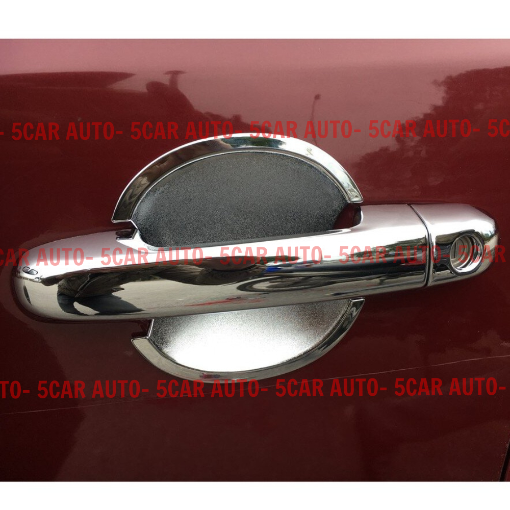 Bộ ốp hõm cửa + tay cửa mạ crom xe KIA CERATO / FORTE 2008-2013- Hàng cao cấp