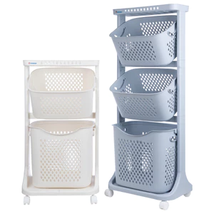 Kệ Đựng Đồ Đa Năng 2 TẦNG 3 TẦNG Có Bánh Lăn Tiện Lợi Chính Hãng VIỆT NHẬT (Mã 5560)