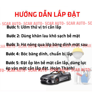 Ốp tay nắm, hõm cửa xe Kia Rio bản sedan/ Hatchback dùng chung mẫu- Hàng cao cấp