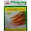 CARROT RUBY TN 406 - CỦ THON, DÀI, ĂN NON RẤT NGON