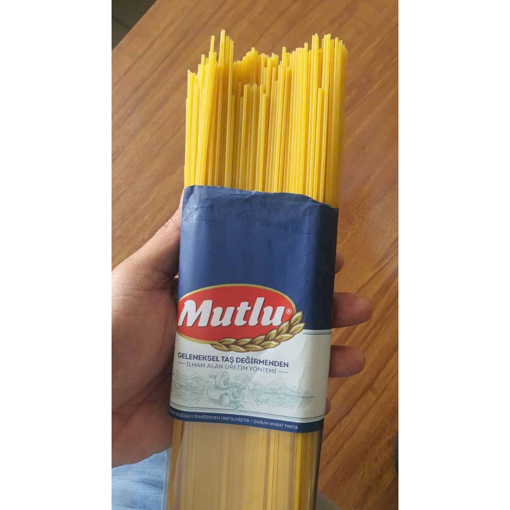 Mỳ Ý Spaghetti Mutlu 500g - Nhập Khẩu Thổ Nhĩ Kỳ - Sợi Dai Vàng Óng - Tre Việt Group