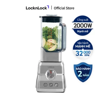 Máy xay sinh tố Lock&Lock EJM476SLV 2L - 3 chế độ (Nhồi/ Nghiền đá/ Xay sinh tố)