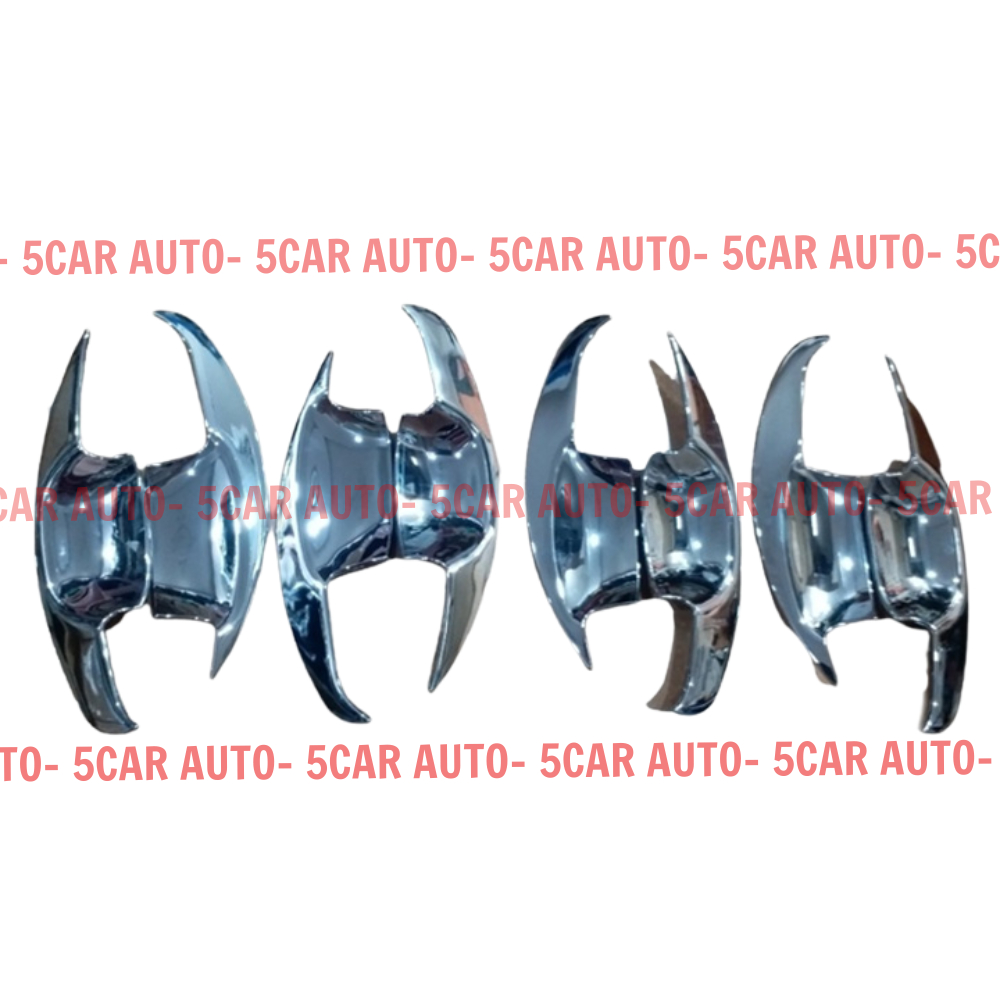 Bộ Ốp tay nắm, hõm cửa mạ crom xe KIA Rondo 2017 - Hiện nay. Hàng cao cấp, dễ dàng lắp đặt