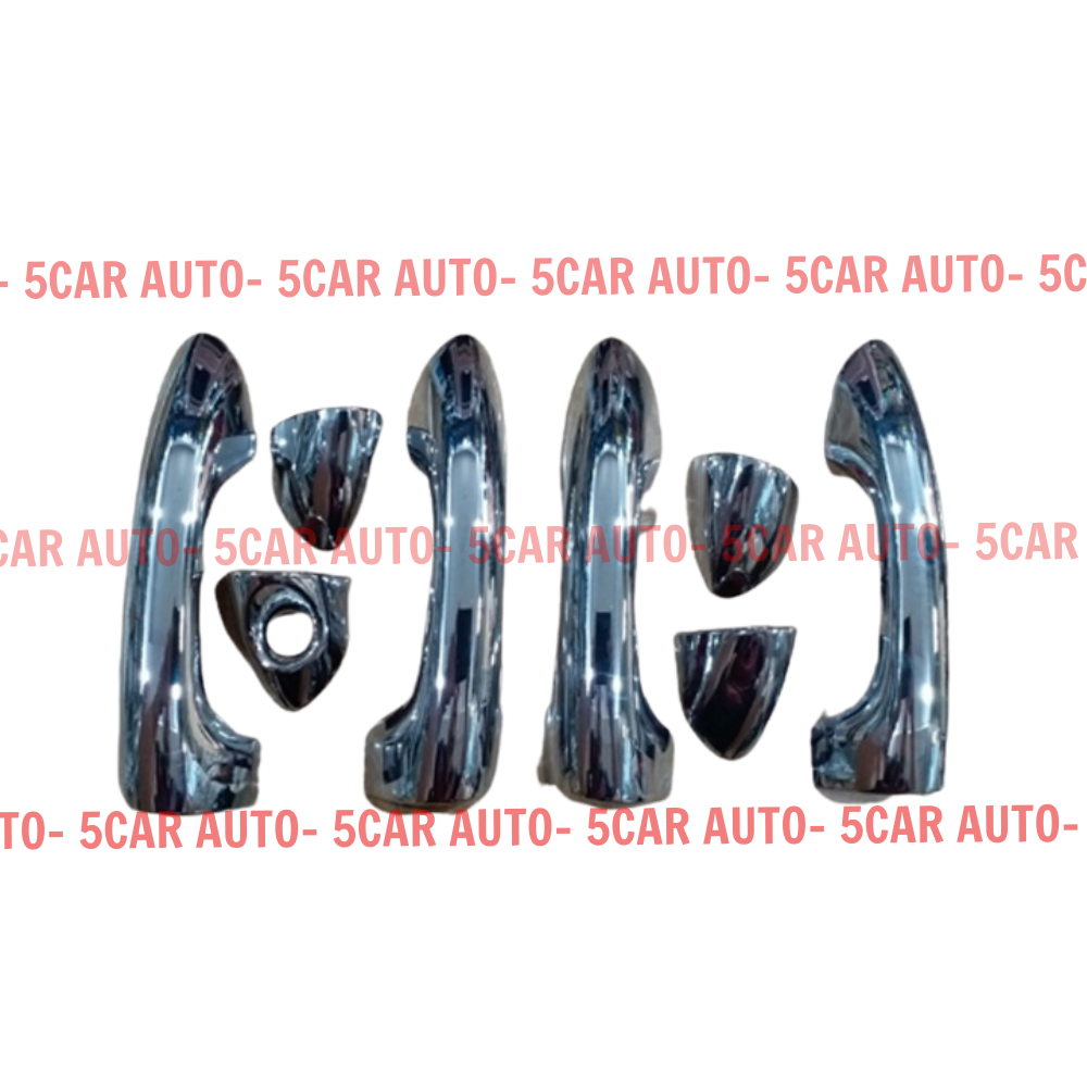 Bộ Ốp tay nắm, hõm cửa mạ crom xe KIA Rondo 2017 - Hiện nay. Hàng cao cấp, dễ dàng lắp đặt