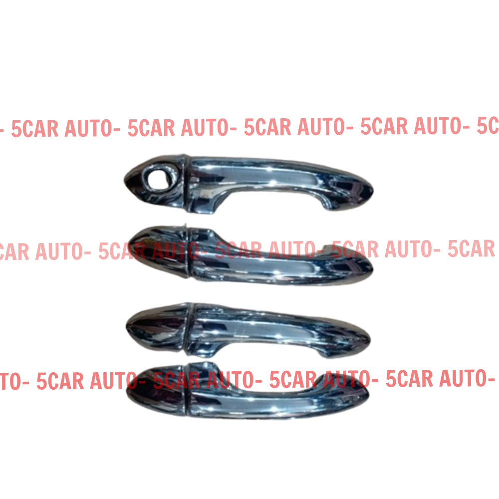 Bộ Ốp tay nắm, hõm cửa mạ crom xe KIA Rondo 2017 - Hiện nay. Hàng cao cấp, dễ dàng lắp đặt