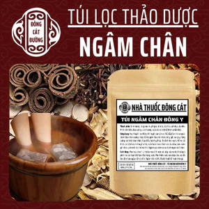 Đông y gia truyền Đông Cát - Túi thảo dược ngâm chân - xương khớp, mất ngủ hôi nấm chân - Túi 20 lọc