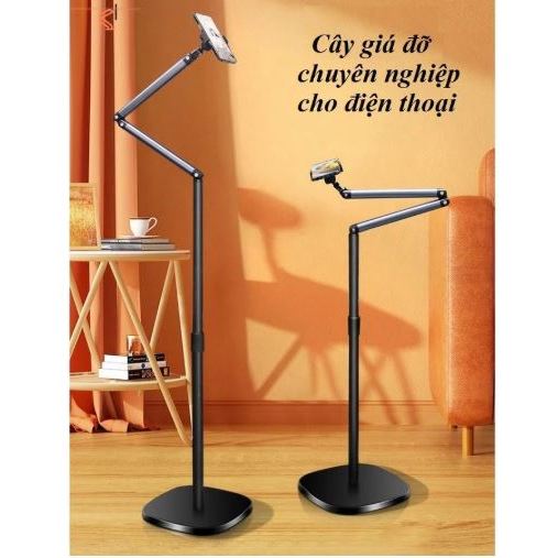 Giá Đỡ Điện Thoại L01 Kim Loại, Livestream Chuyên Nghiệp Chụp Ảnh  Quay video, Đa Năng Tiện Dụng.