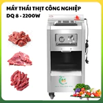 Máy Thái Thịt Công Nghiệp Không dùng trong nông nghiệp hay chế biến thức ăn cho vật nuôi Model DQ8  Công suất 2200w/220V — ảnh 1