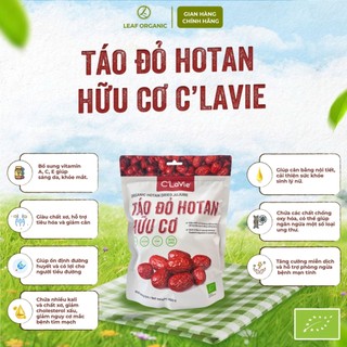 Bộ Quà tặng táo đỏ Hotan, kỷ tử C'lavie hữu cơ C'LaVie phù hợp biếu tặng