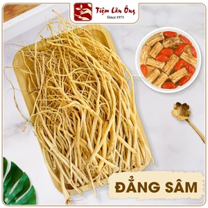 Đẳng sâm 1kg, đảng sâm loại 1, sợi to, vàng, khô - Tiệm lãn ông